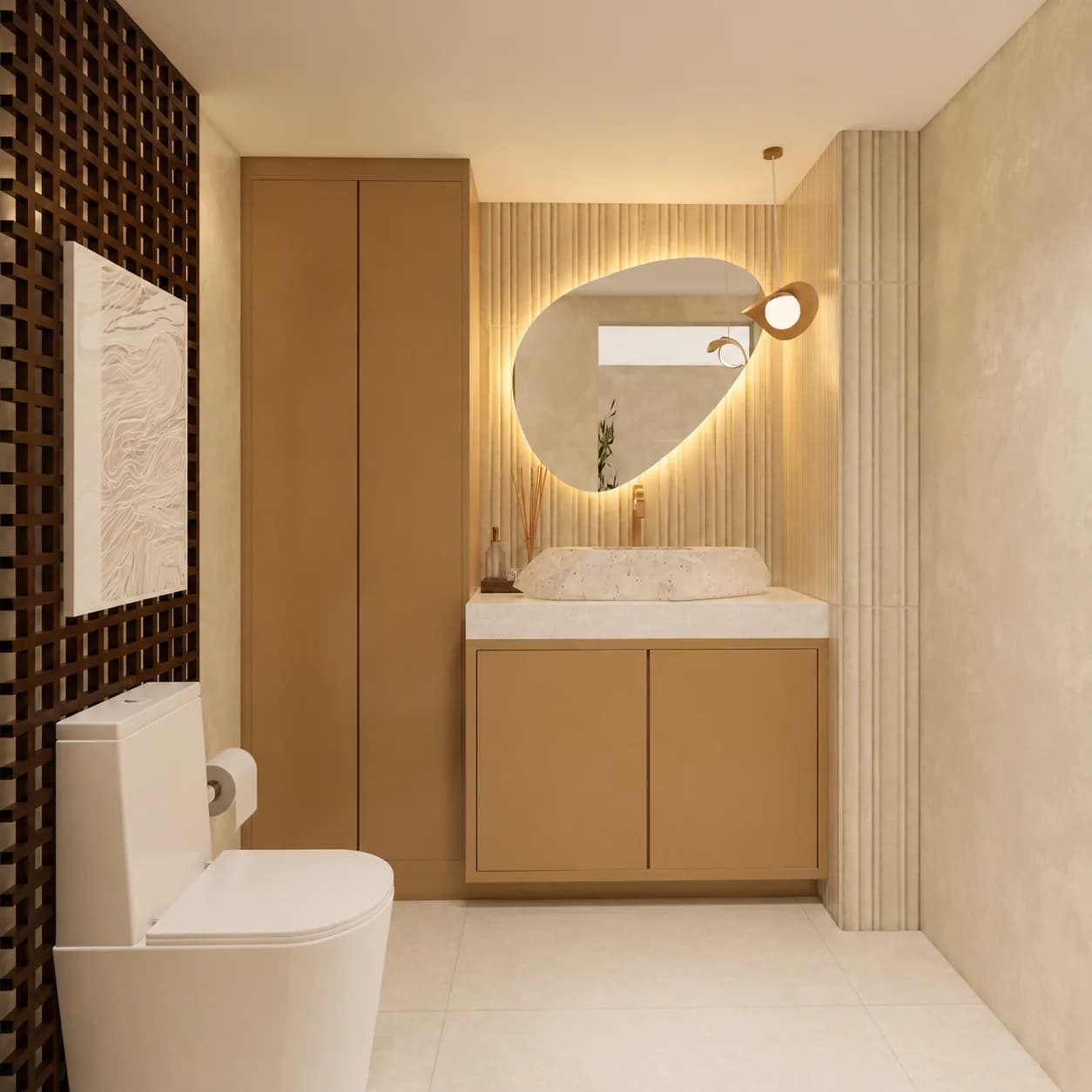 Lavabo da nova Clínica Rarità